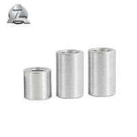 Grosir Stok Besar Disesuaikan Panjang Presisi Pemotongan Logam Aluminium Spacer Anodized 5 Mm