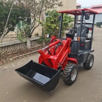 Prix bon marché Mini petit chargeur électrique 500kg 600 Kg Mini chargeuse compacte à dérapage
