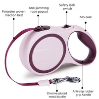 Laisse rétractable automatique de luxe en nylon pour chien chat accessoires teckel formation robuste pour chien