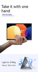 Trong kho Mini Slim máy tính xách tay 10.5 inch cảm ứng kép chữ viết tay màn hình 360 độ máy tính xách tay 32 GB <span class=keywords><strong>Ram</strong></span> 2 <span class=keywords><strong>TB</strong></span> SSD Win 11 máy tính - Product Image 5
