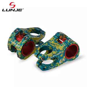 Tubo de Dirección para Bicicleta LUNJE, Tubo de Dirección Corto y Potente para Bicicleta de Montaña, 35 mm/55 mm, Ajustable, 31,8 mm - Product Image 2