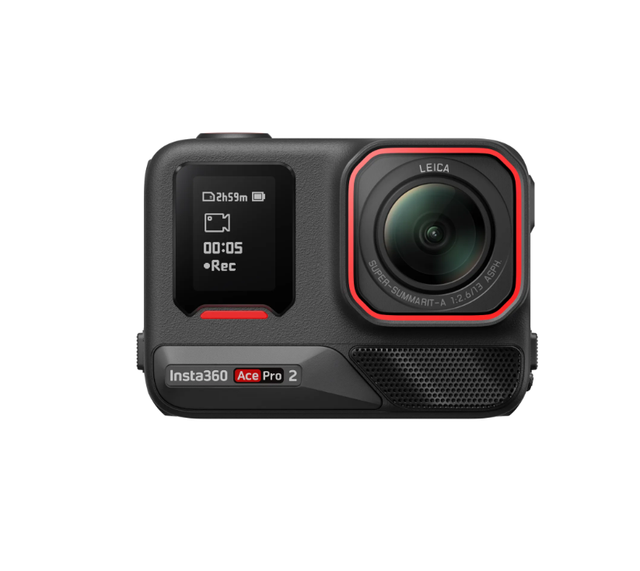 Insta360 Ace Pro 2 Dual Battery Bundle - 8K Waterproof Action Camera Co-Engineered With, 1/1.3" Sensor, Dual AI Chip