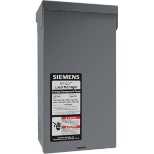 ระบบจัดการพลังงานแบบตั้งโปรแกรมได้ Siemens Inhab Load Manager 60 แอมป์ กล่องโลหะ ใช้งานได้หลากหลาย - Product Image 4
