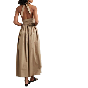 Brown Chiffon Dresses - 2025 New Style Midi Length Brown Chiffon Dresses - 2025 New Style Midi Length