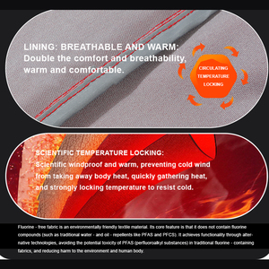 Unisexe 3-Couche Dur Shell Imperméable À Capuche Sportswear Fermeture À Glissière Coupe-Vent Pour La Randonnée Imperméable-Vente en Gros - Product Image 4