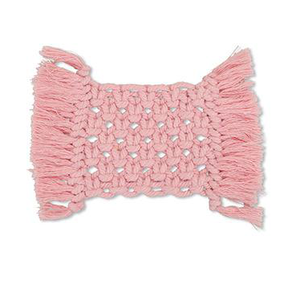 Napperons en raphia coton tissé imperméable napperons en papier réutilisables mariages à thème tropical salle à manger design en osier chic - Product Image 1