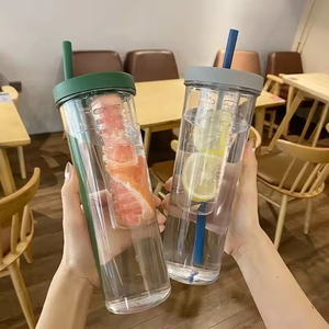 Nouvelle conception, bouteille unisexe de 700 ml sans BPA, anti-fuite, écologique, avec infuseur à jus de citron, filtre, sport, voyage - Product Image 6