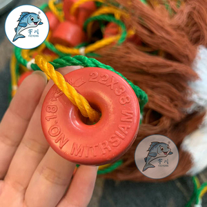 110d/2*3,8 cm * 50md * 70yds Drei schicht iges Fischernetz Garnelen netz Fischernetz - Product Image 2