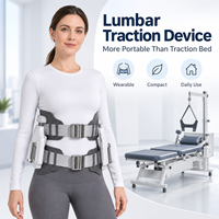 VCORE BAC-Y/S Dispositif de décompression lombaire en métal, support dorsal réglable et portable pour la physiothérapie à domicile et la rééducation, garantie 1 an