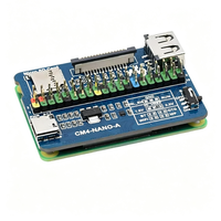 Carte d'extension mini CM4-NANO-A pour Raspberry Pi CM4 avec OTG, WiFi, CSI, USB