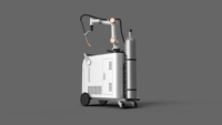 Robot cobot de soudage DONSIN, bras robotique à six axes avec alimentation en fil, PLC et moteur, performances de soudage laser stables, garantie de 3 ans