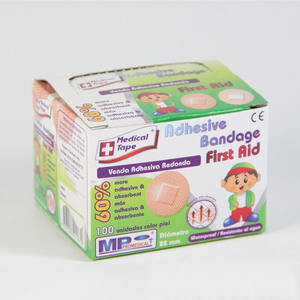 Pemasok Medis Grosir Alat Bantu Pita Anak-anak Lucu Cair Tahan Air Alat Bantu Pita Bulat Luka Steril - Product Image 1