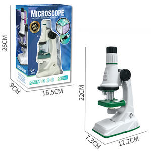 Kit de Ciências Biológicas Direto da Fábrica 1200X Microscópio Científico Experimento Brinquedo Educativo para Crianças. - Product Image 2