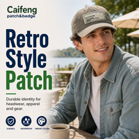 Patchs en caoutchouc souple transparents personnalisés, patchs en silicone recyclables pour sacs/vêtements