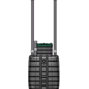 Capacidad de tratamiento diario 2000L Tanque de purificación de aguas residuales domésticas Ventas directas de fábrica Tanque de purificación sin energía - Product Image 4