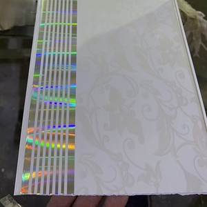 Azulejos de <span class=keywords><strong>techo</strong></span> de plástico WLX <span class=keywords><strong>Revestimiento</strong></span> de <span class=keywords><strong>techo</strong></span> de <span class=keywords><strong>Pvc</strong></span> de 25mm Cielo Raso De <span class=keywords><strong>Pvc</strong></span> <span class=keywords><strong>Techo</strong></span> Interior - Product Image 3