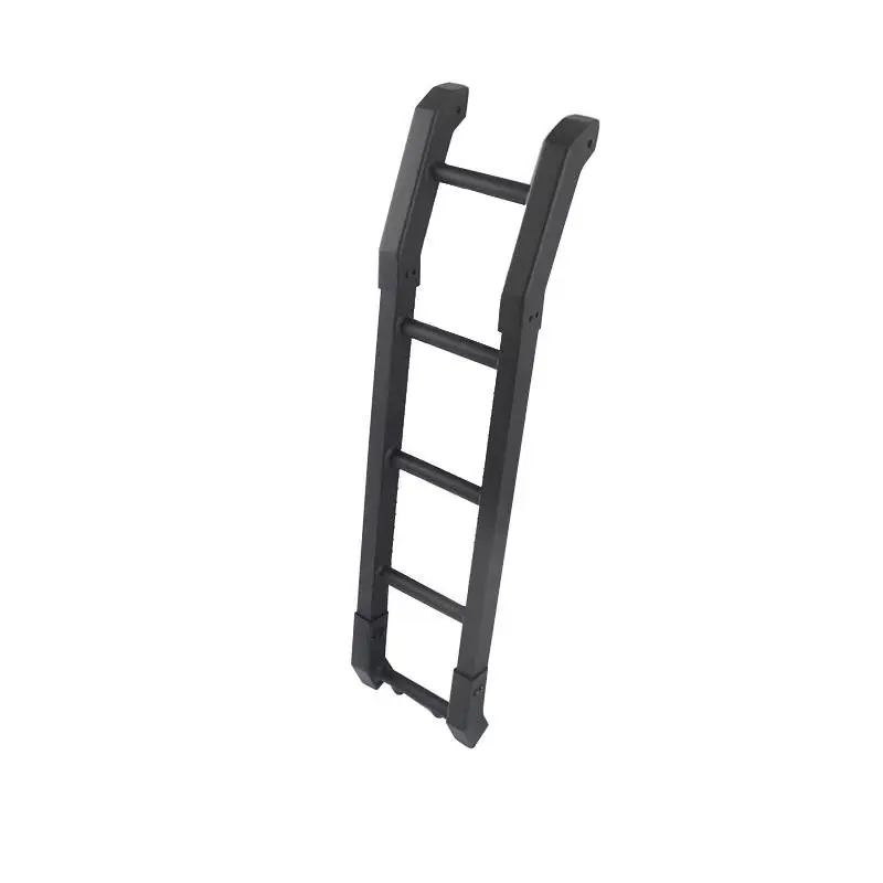 Pandaorv Rear Door Ladder Aluminum Steps Universal Roof Ladders Fit for 2018-2019 S-uzuki J-imny S-ierra JB64 JB74W 