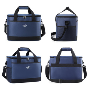 Lunch Bag Insulated Large Capacity Square Oxford Cloth Outdoor Portable Cooler Bag - Product Image 4