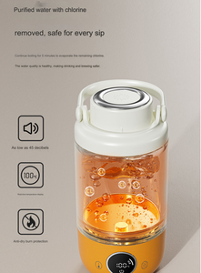 Nouvelle cuisine Portable <span class=keywords><strong>Mini</strong></span> <span class=keywords><strong>théière</strong></span> rapide bouillir bouilloire <span class=keywords><strong>électrique</strong></span> en acier inoxydable chauffage tasse bouilloire <span class=keywords><strong>électrique</strong></span> voyage - Product Image 3