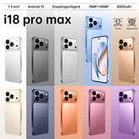 Téléphone 18 Pro Max débloqué 5G, processeur Deca Core, appareil photo 78+108MP, écran 7,3 pouces, Android 15, batterie 8000mAh, double SIM, téléphone très vendu