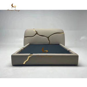 Cama King Size de Estilo <span class=keywords><strong>Italiano</strong></span>, Moderna y Lujosa, con Cabecera - Product Image 6