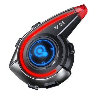 Y21 Handfree Bt Motorcycle Helmet Headset With RGB Colorful <b>Lighting</b> Effect <b>Bicycle</b> Headsets With 5.4 Chip - Product Image 1