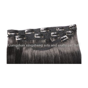 Extensiones de Cabello Largo y Liso Pre-Adheridas de 12 Pulgadas para Mujer, Estilo Europeo y Americano, de Gran Volumen, para Comercio Transfronterizo - Product Image 3