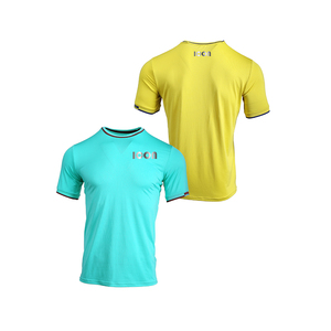 Proveedor de China Camiseta de punto de poliéster absorbente funcional profesional para hombre Camiseta de poliéster - Product Image 1