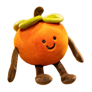 ตุ๊กตาลูกพลับถั่วลิสงน่ารักดีตุ๊กตาหมีนุ่มของเล่นนุ่มสุดนุ่มทำจากผ้าฝ้าย PP ไส้หมอนเยื่อบุตาข่ายวันเกิดบรรเทาความเครียด - Product Image 1