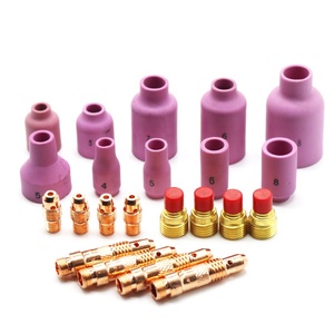 HUARUI Mỏ Hàn <span class=keywords><strong>TIG</strong></span> Vật Liệu Tiêu Hao <span class=keywords><strong>WP17</strong></span> WP18 WP26 Ống Kính Khí Vòi Phun Gốm Phụ Tùng Hàn <span class=keywords><strong>Tig</strong></span> - Product Image 1