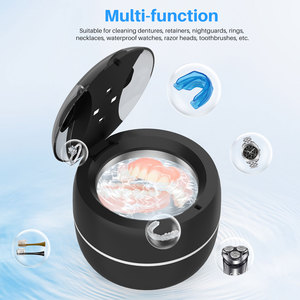 Ultrasonic Cleaner 200ml 40KHz With UV <b>Light</b> For Jewelry Dental Appliances Household Portable Cleaning Device - Product Image 4