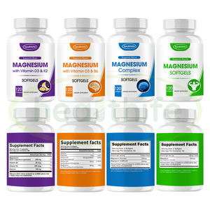 مكملات غذائية بعلامة تجارية خاصة 4 في 1 أقراص مركب المغنيسيوم جليسينات مغنيسيوم بيسجليسينات سيترات مالات تورات - Product Image 6