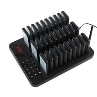 Système d'appel sans fil CRONY QC300 pour restaurant, 998 canaux, 30 récepteurs, portée 500m, 433.92MHz