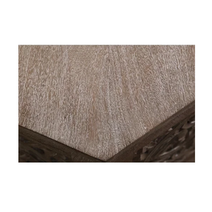 Mesa de Centro Jodhpuri Woods Naksh con Tallado, Madera de Mango, Hecha a Mano, Madera Sólida, Mesa de Centro Tradicional Artística para Sala de Estar - Product Image 5