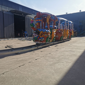 18 posti giocattolo elettrico all'aperto per bambini giro sul treno con pista per adulti - Product Image 6