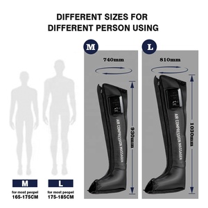 Precio de fábrica, botas de compresión de aire de recuperación de 510K, masajeador de compresión muscular para piernas, botas para relajarse - Product Image 6