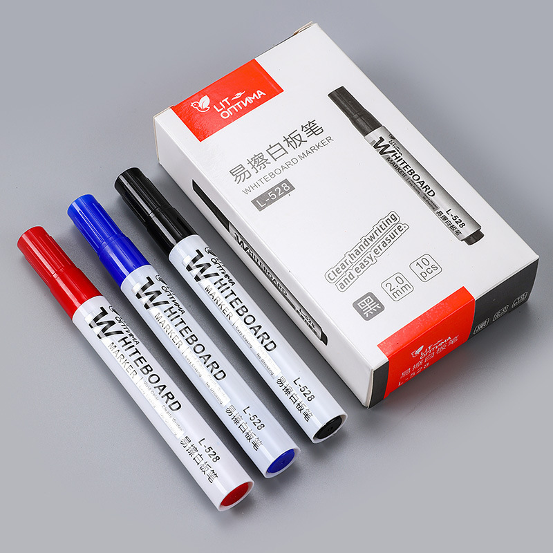 Factory Wholesale Dry Erase Marker Pens Erasable Whiteboard Marker Set Non Toxic Quick Dry Ink Office School Classroom Supplies
