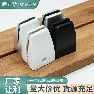 Aluminum Alloy Glass <b>Clip</b> Clamp For Office Desk Partition Panel No Drilling Required - Product Image 4