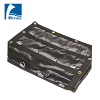 Bâche en PVC enduit à prix d'usine, 100 % imperméable, haute qualité, pour camion, couverture de chargement, ignifuge