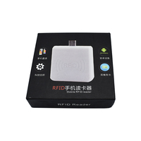 Reliablerfid almacén de gestión de inventario Micro USB OTG RFID UHF escritor y lector de RFID Dongles para teléfono Android