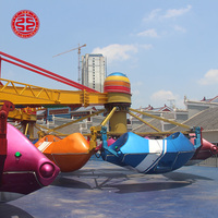 Tour interstellaire UFO Fun Fair Equipment Thrill Amusement Park Ride Interstellar Flying Twister Disque Soucoupe Disco UFO Tower