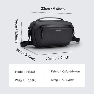 Mark Ryden borsa <span class=keywords><strong>a</strong></span> <span class=keywords><strong>tracolla</strong></span> multifunzione impermeabile da <span class=keywords><strong>uomo</strong></span> con custodia da toilette c_ mr165 - Product Image 5