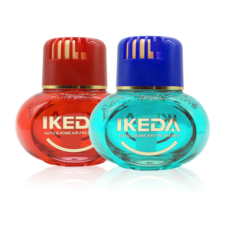 IKEDA Different Fragrance Kunden spezifisches Auto Parfüm Flasche flüssiges Parfüm für Auto