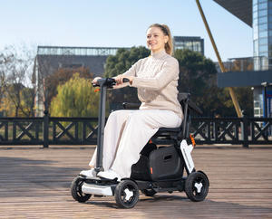 BEIZ Nuevo Scooter Eléctrico de 3 Velocidades Ajustables, Velocidad Máxima de 8 km/h, 20 kg, Aluminio, Plegable y Compacto, Apto para Maletero de Coche - Product Image 1