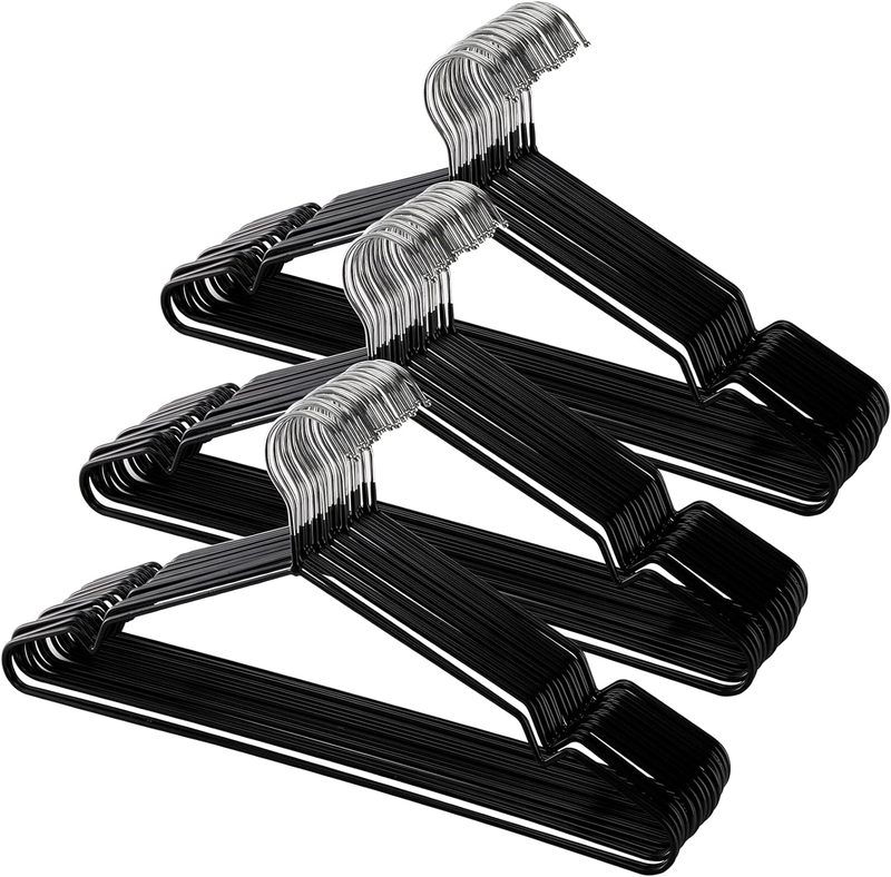 Plastic Hangers Space Saving Durable Coat