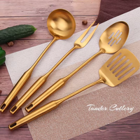 Ensemble d'ustensiles de cuisine en acier inoxydable de qualité alimentaire, accessoires de cuisine, gadgets, articles de cuisine pour la maison