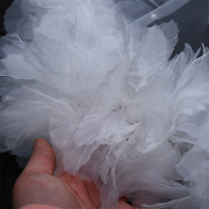 YM250 conception romantique floral court voile mariées vente chaude cage à oiseaux accessoires de <span class=keywords><strong>cheveux</strong></span> de mariage - Product Image 5