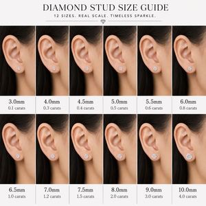 Fine Jewelry Screw Back Women Luxury Gold Plated 925 <b>Sterling</b> <b>Silver</b> Iced VVS Moissanite Halo <b>Stud</b> Earrings Waterproof Hip Hop - Product Image 3