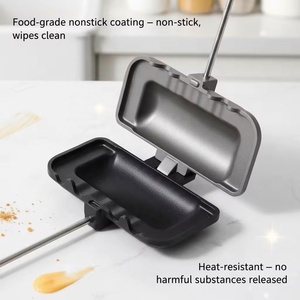 定制双面烘焙工具 烘焙奶酪机 野外露营单人用烘焙工具 烘焙用具 - Product Image 3