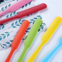 Outils de pâtisserie résistants à la chaleur, spatules en silicone pour crème et beurre, compatibles lave-vaisselle, sans BPA, accessoires de cuisine antiadhésifs